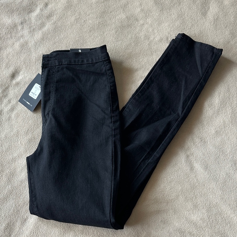 Women’s Fashion Nova Super High Waist Denim Skinny Jeans, Size 9